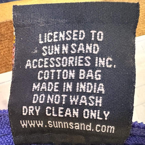 Vintage Laurel Burch Canvas Mini-tote Shoulder Bag - Picture 6 of 8